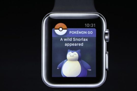 Pokemon go su Apple watch