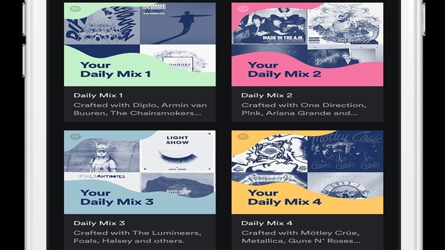 Spotify introduce le playlist Daily Mix
