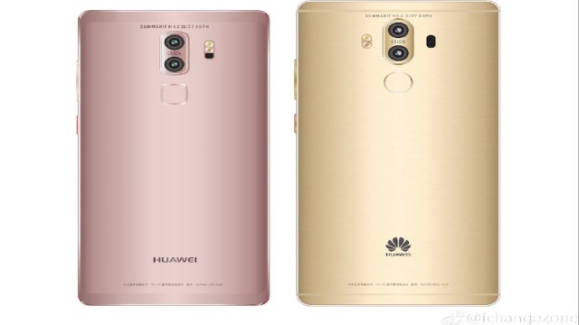 Huawei Mate 9 rivelate due versioni del backside