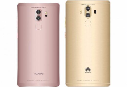 Huawei Mate 9 render