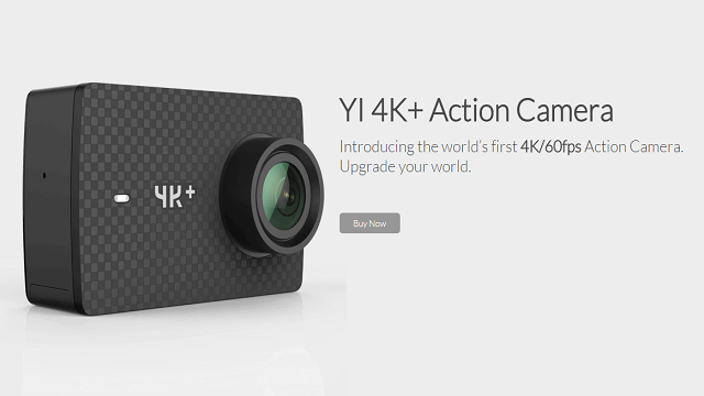 Yi 4K+, nuova Action Cam 4K/60 FPS