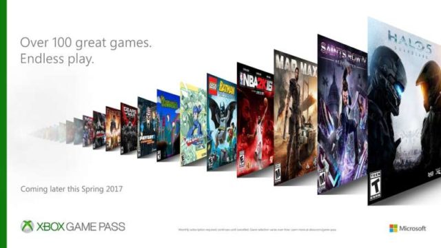 Xbox Game Pass: Accesso a più di 100 giochi