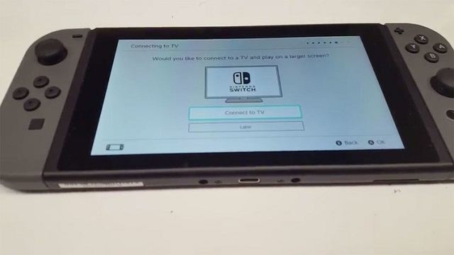 Il sistema operativo di Nintendo Switch trapelato in video