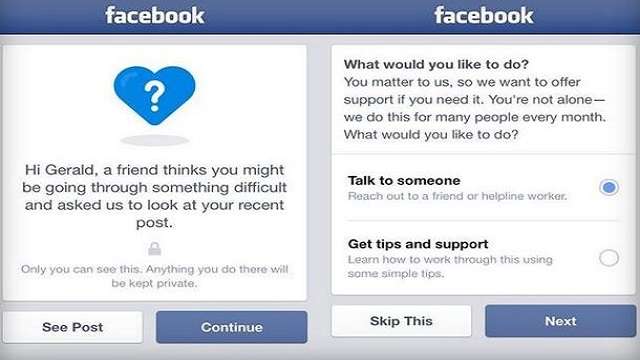 Facebook utilizza una IA per prevenire i suicidi