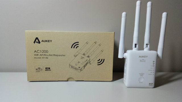 Recensione ripetitore WiFi Aukey AC1200 5GHz