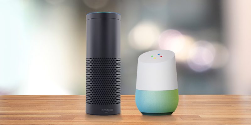 Altoparlante intelligente-Amazon Echo-Google Home