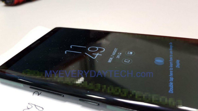 Le prime foto in real life mostrano il Galaxy Note 8 in azione!