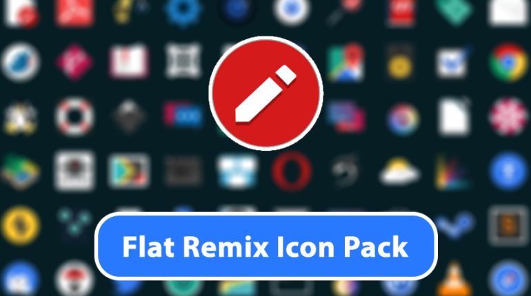 Flat Remix Icon Pack