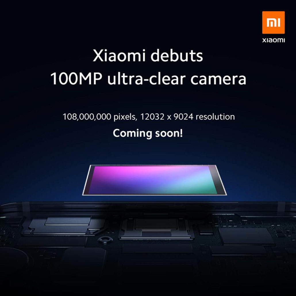 Xiaomi 108 megapixel