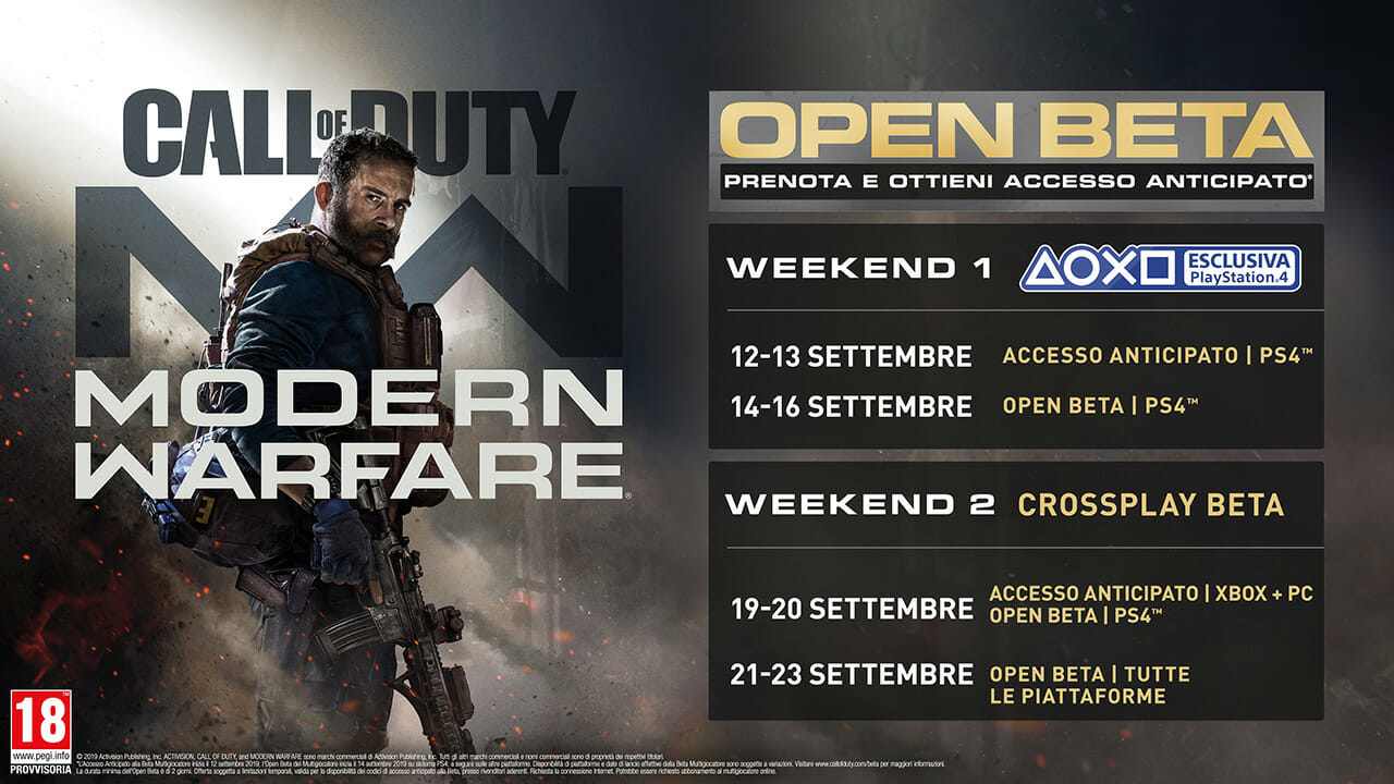 Call Of Duty Modern Warfare, beta disponibile ~ TechnoBlitz.it - 