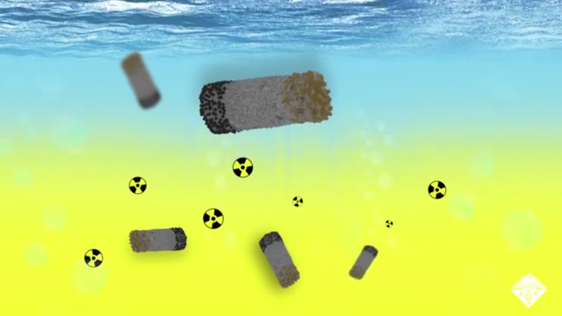 Microbot per eliminare i rifiuti radioattivi
