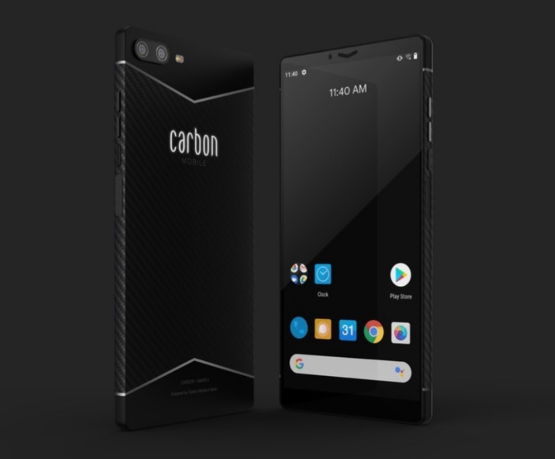 Carbon 1 Mark II, il primo smartphone in fibra di carbonio