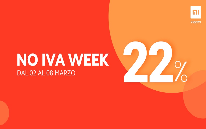 Xiaomi, una super settimana di offerte “NO IVA”